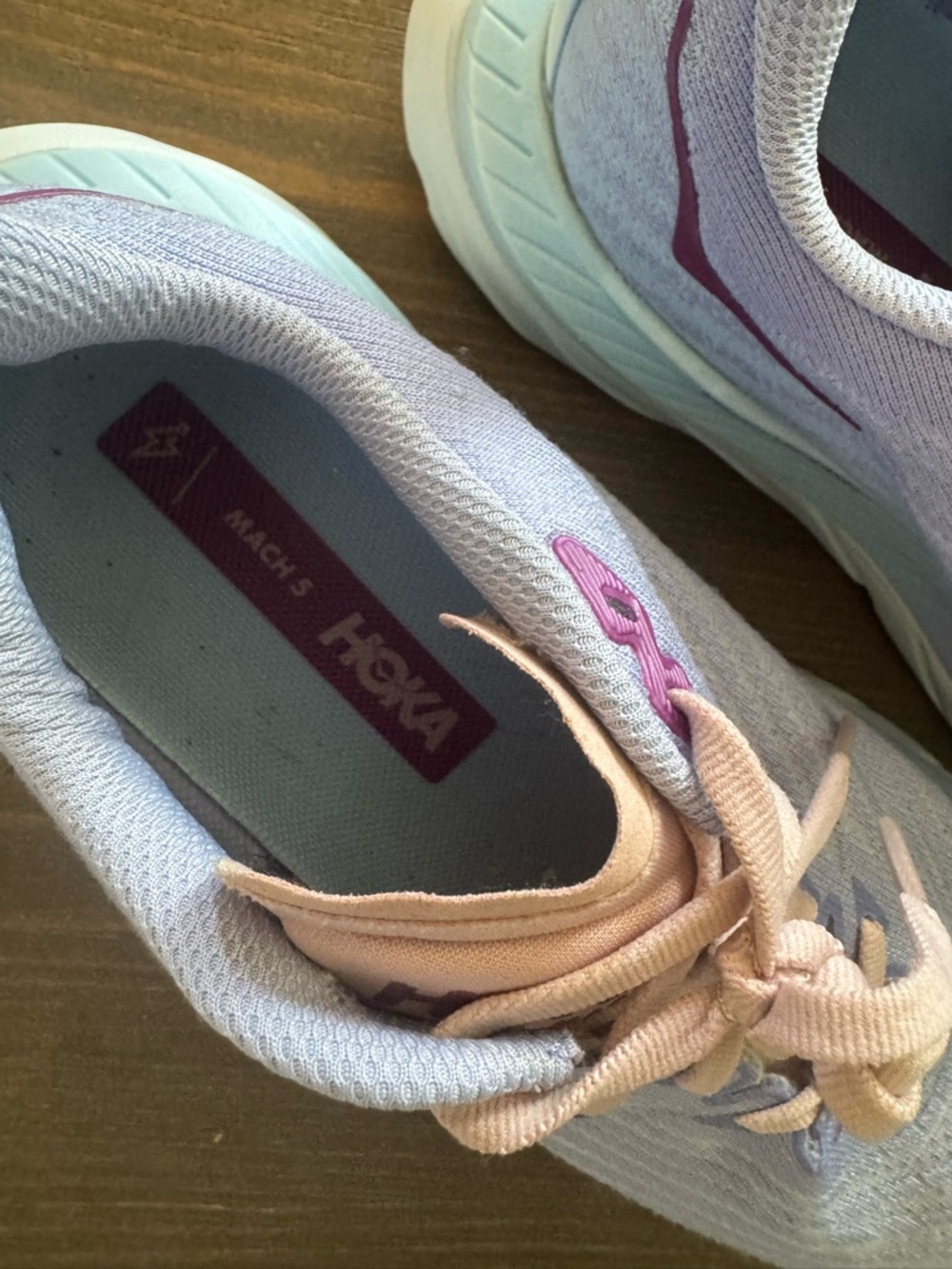 Hoka’s Pink & Purple Mach 5 - Picture 2 of 9
